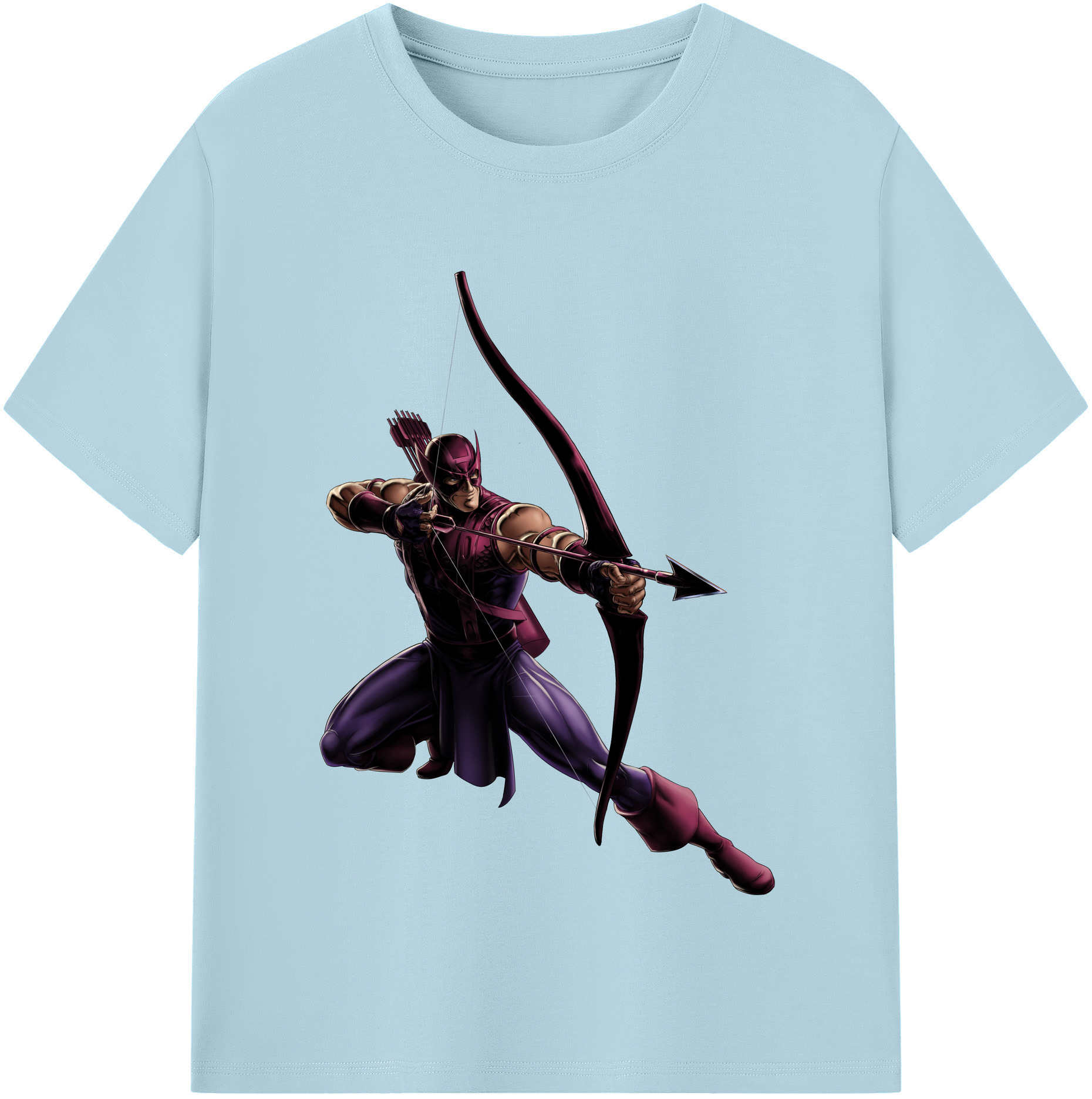 （画像用） アベンジャーズ The Avengers 綿100％半袖Tシャツ（フロントプリント）